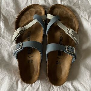 Birkenstock Mayari, two tone blue, 37